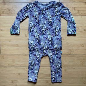 Posh Peanut Trinity Ruffle Romper - 9-12m